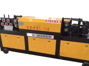 Quality 380V Rebar Straightening And Cutting Machine , 50Hz Rebar Bender Straightener wholesale