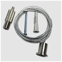OEM Customized Stainless Steel Wire Rope 1.2mm 7x7 Eye And Eye Sling