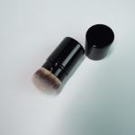 Black Kabuki Retractable Makeup Brush Highly Versatile Single