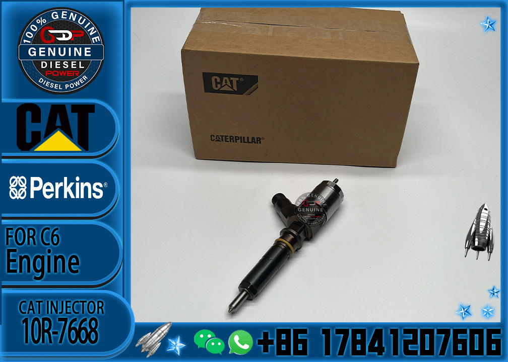 New Diesel Fuel Injectors nozzles 321-0990 2645A743 10R-7668 2645A705 2645A709 injector for Caterpillar C6.6 Perkins 110