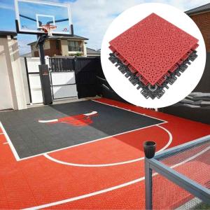 Quality Anti Slip PP Interlocking Sports Flooring Tiles For Multi Sport wholesale