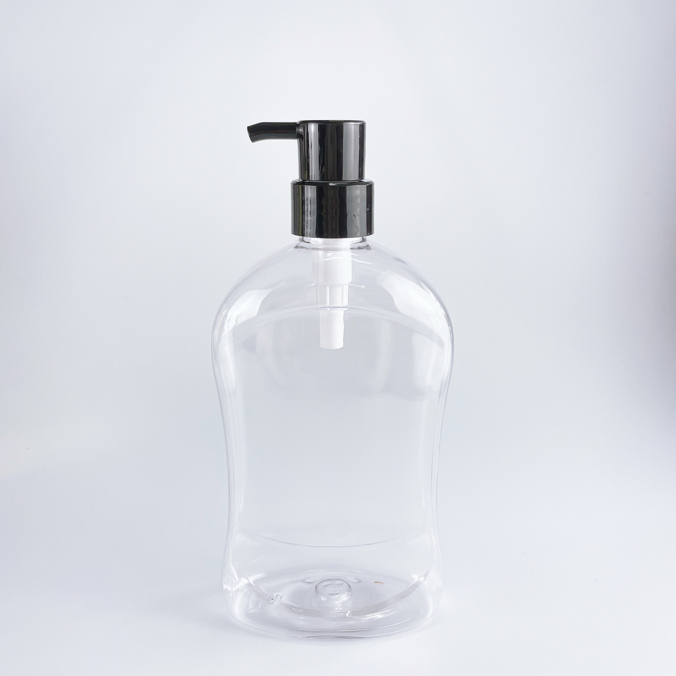 Black 28/410 plastic lotion pump customized cosmetic shampoo lotion pumps for bottle 33 mm bottle ribbed lotion Pump