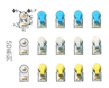 Small Round Patch SMD Varistor Surface Mount For Suppressing Current In LED