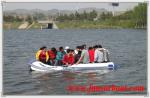 EU CE approved Foldable Inflatable Boat with motor for fishing