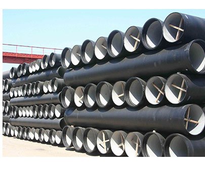 Non Oiled Ductile Iron Pipe Round For Hydraulic Pipe / Agricultural Water Supply