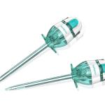 Olive Shape Plastic Trocar No Valve Disposable Laparoscopic Trocar 5mm