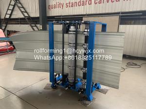 Quality Ppgi Gi 6m/Min Roof Sheet Crimping Machine Plc Manual Bending wholesale