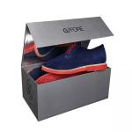 bespoke luxury hinged packaging shoe box rigid sneakers box sandle paper box
