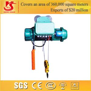Quality Single and double speed wire rope push electric hoist wholesale