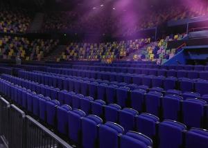 Quality Upholstered Telescopic Seating Systems For Theater / Auditorium / Cinema wholesale