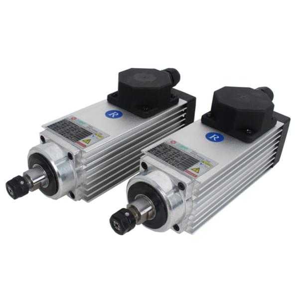 750w 12000rpm Air Cooled Spindle Motor with Inverter Drive and Maximum Torque of