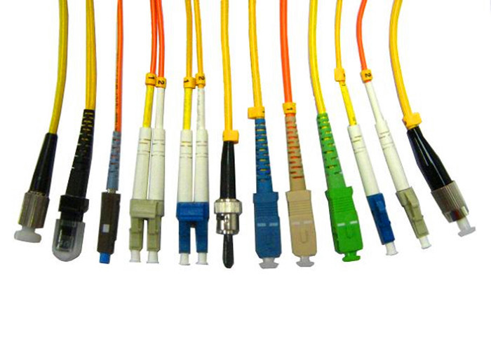 Multimode OM3 Duplex Fiber Optic Patch Cable FC To MTRJ Low Insertion Loss