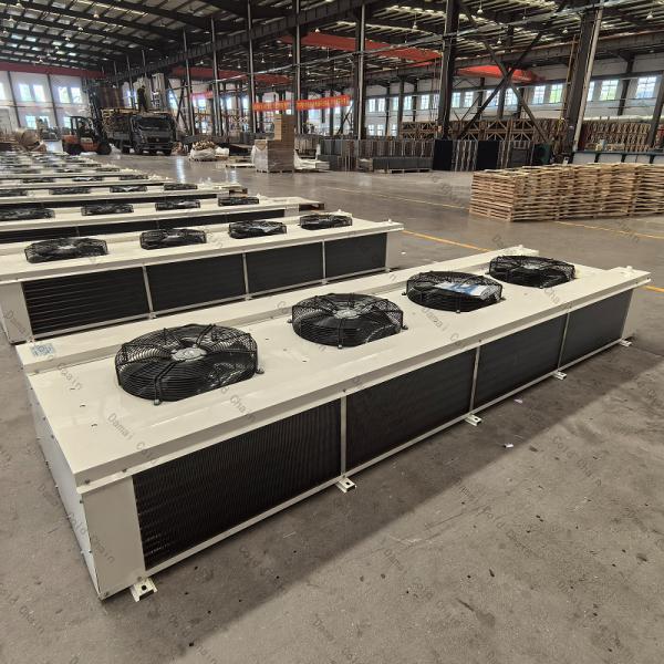 Electric Frost Freezer Room Cold Storage Evaporator , Stainless Steel Evaporator