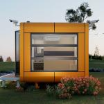 20ft Smart House Space Capsule House Commercial Steel Apple House