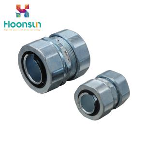 Quality Female Waterproof Flexible Conduit Connector Zinc Alloy With Corrosion Resistant wholesale