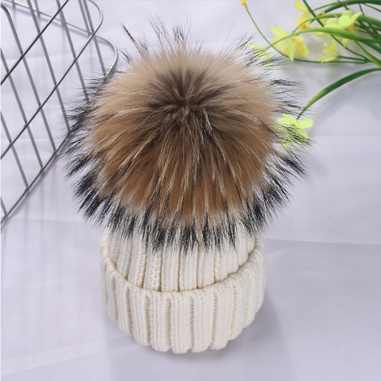 Custom Made Chunky Knit Beanie Hats Genuine Promotional Products
