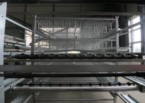 Quality 8 Tiers Commercial Poultry Equipment Wire Poultry Cages Simple Structure wholesale