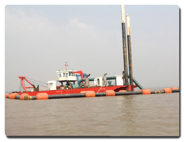 Heavy Duty Cutter Suction Floating And Dredging Equipment for Mud Sand Or Sludge