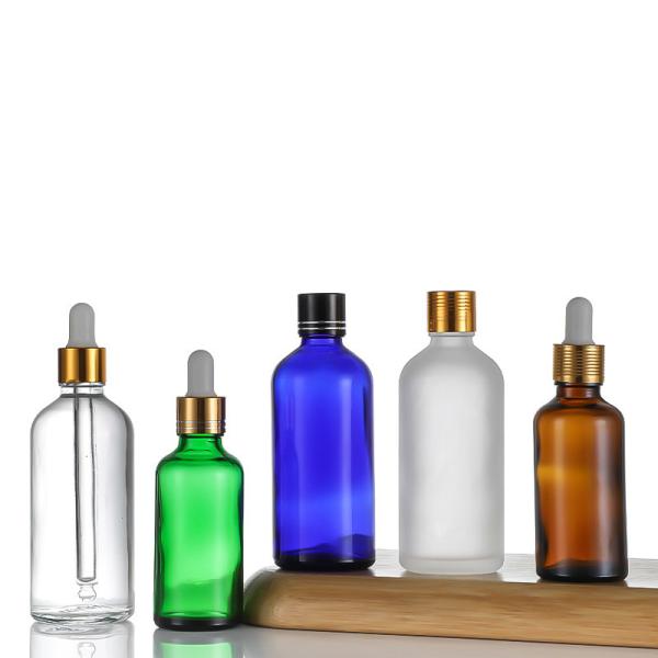 Dropper Essential Oil Bottle Transparent Cosmetic Perfume Spray Bottle 5ml 10ml