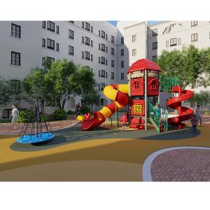 Quality Children Outdoor Custom Playground Slides Commercial Kids Anti Rust wholesale