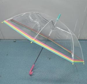 Quality AZO Free Auto Open 100cm Transparent POE Umbrella wholesale