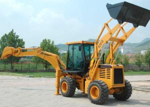 Quality 360° Rotating Damping Seat Tractor Backhoe Loader for Municipal Projects / Raod Maintenance wholesale
