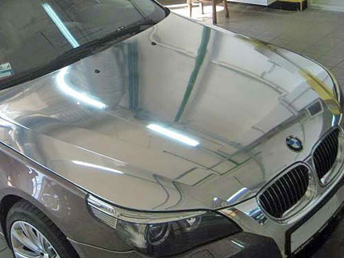 chrome silver car wrap vinyl