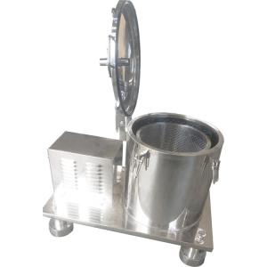 Quality Manual Type Pharmacy Plate Chemical Centrifuge Filtration Equipment Food Top Discharge Centrifuge wholesale