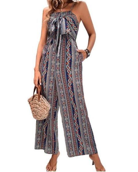 Oem Apparel Manufacturers Women'S Sleeveless Halter Tied Backless Belted Wide