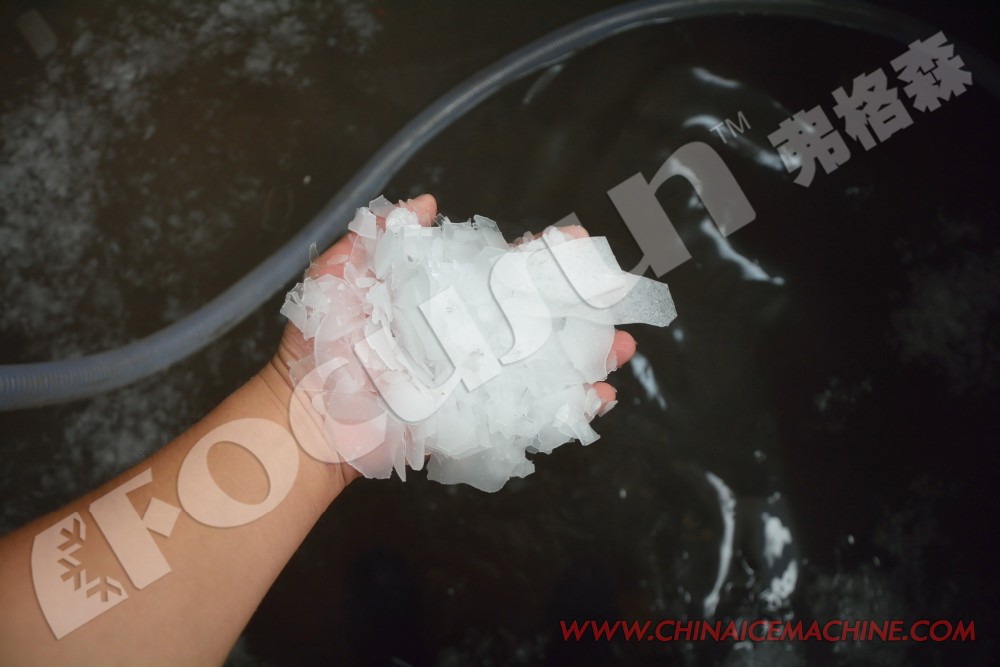 Fresh Water Large Capacity 25 Ton Flake Ice Making Machine with Bitzer Compressor