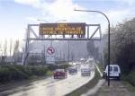 P10 outdoor electronic highway signs , full color highway sign boards