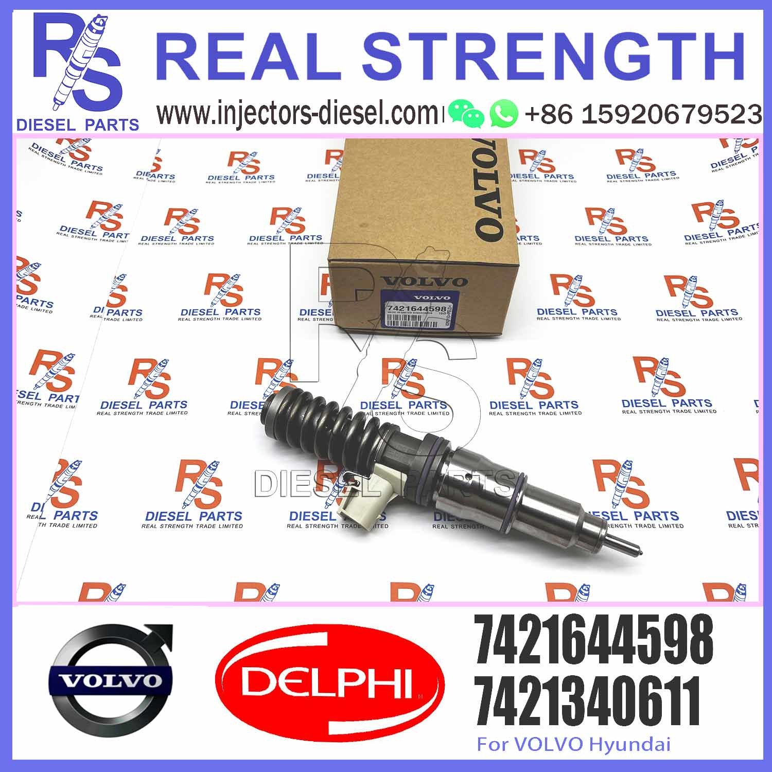Diesel Fuel Injector Nozzle 7421644598 7485003042 7485003949 85003042 85003949 for V-O-L-V MD11 RENAULT Premium Diesel Eng