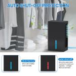 Crawl Space and Basement Dehumidifiers With Removable Water Tank▕ DN-610
