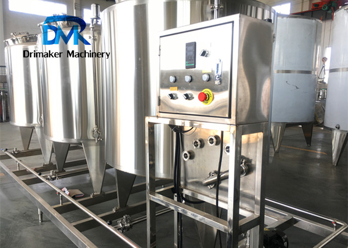 Cip Clean In Place Equipment Beverage Plant Use 1000l-3000l Volume