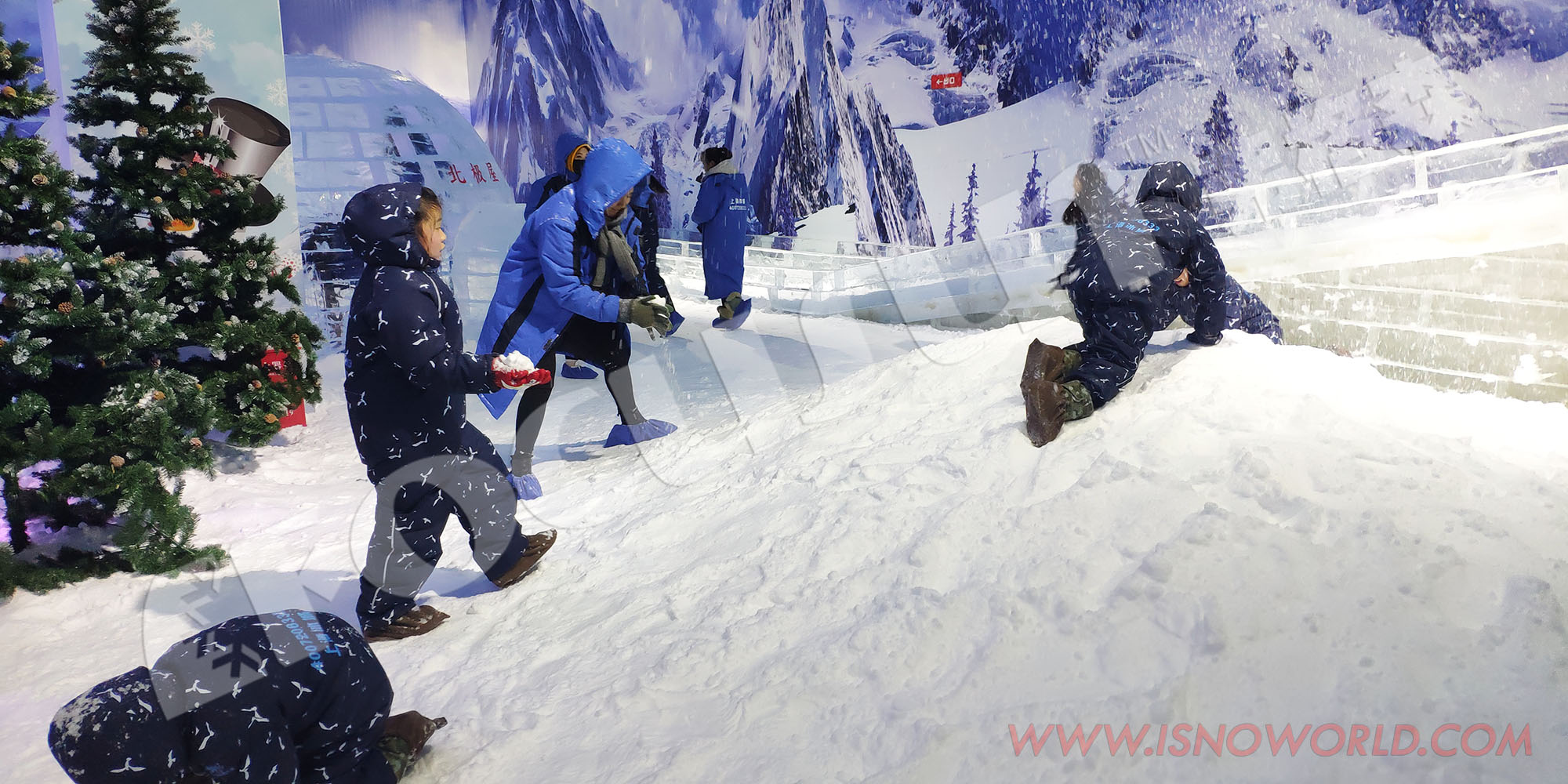 Snow Ice Machine for Creating Artificial Snow in Indoor Amusement Parks and Christmas