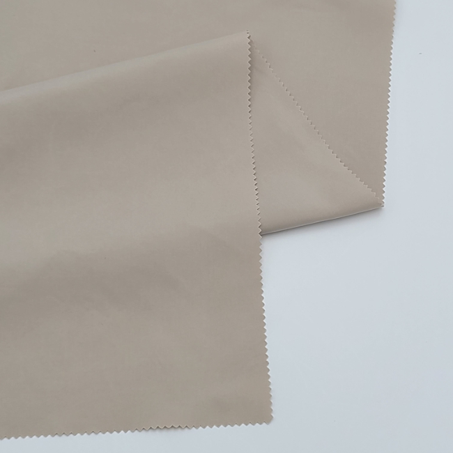 50D 320T Full Dull Pongee Polyester Lining Fabric Fiber Proof