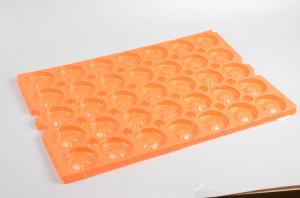Quality Orange Frozen Food Packaging Boxes Recycled Material Customized Color wholesale
