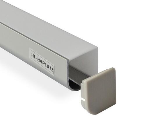 Corner LED aluminum extrusion profile 1/2/3 meter length U type Corner aluminum led profile made from shenzhen