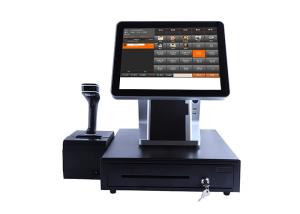 Quality 15 Inch Touch Screen Register For Restaurant All In One High Definition Brightness wholesale