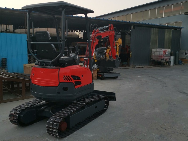 Trench excavator Yanmar engine zero tail swing mini excavator 2ton digger excavator with boom swing