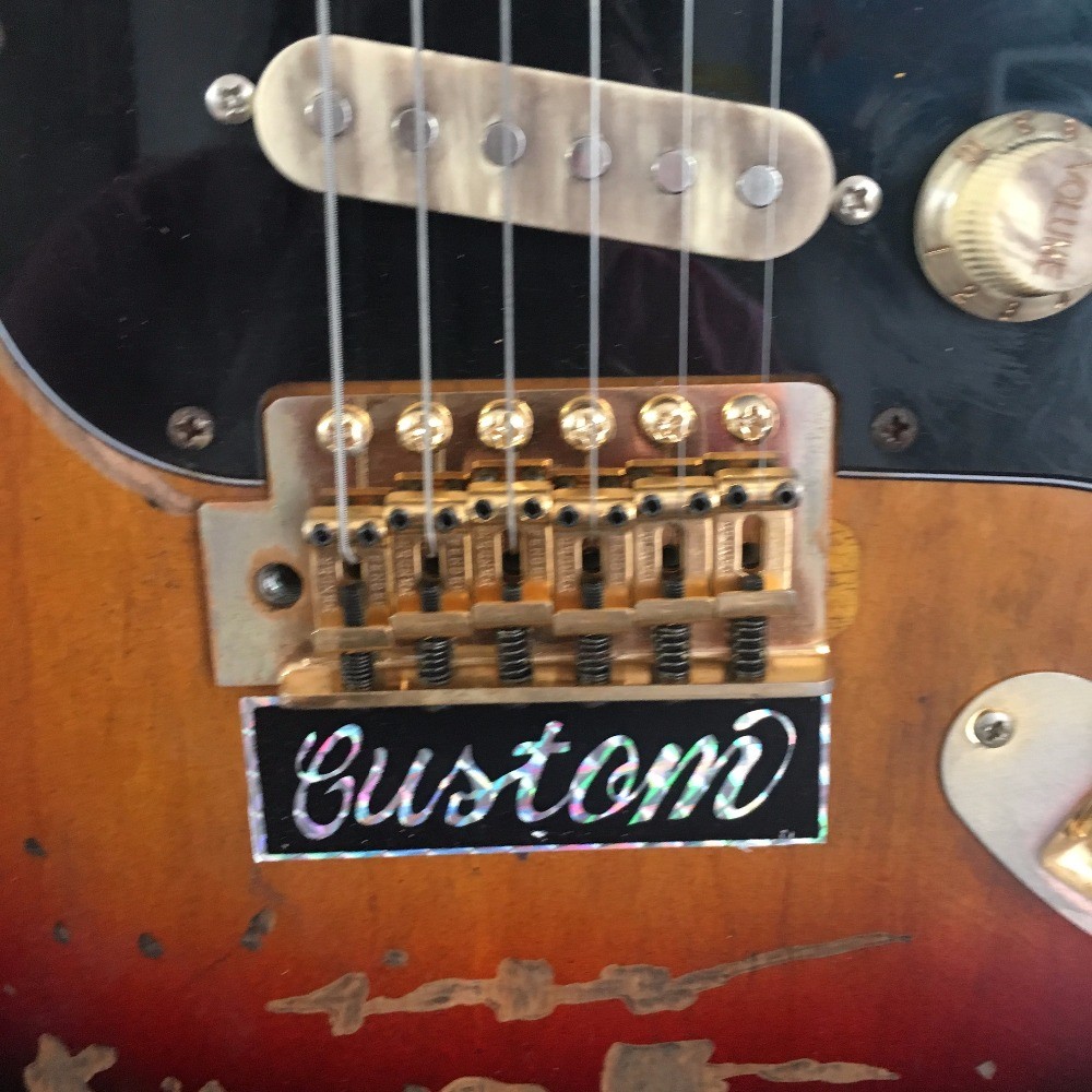 High Quality Electric Guitar SRV Vintage Artifacts Real ST photos Free shipping