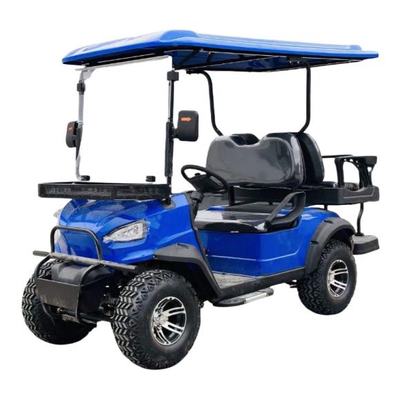 4 Seater Golf Cart Automatic Lightweight Brand New 2+2 Seats Luxury Long Range