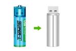 12 Months Warranty Rechargeable Lithium Batteries 1000mAh 1200 Times Cycle Life