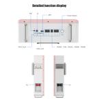 Home Solar Energy Storage Lifepo4 Battery High Voltage Wall Mounted 51.2 V 70AH