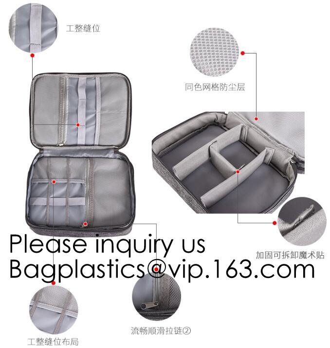 Portable custom logo printed Transparent Makeup Window Women Makeup Pouch Travel Clear Cosmetic bag Travel Cosmetic Bag