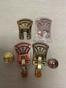 Quality Casket Ornaments Antique 2.5cm Dia Odm Plastic Coffin Handles wholesale