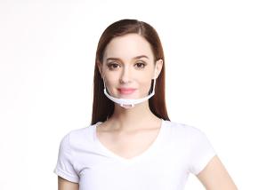 Quality Super Light Hygienic Face Shield That Only Covers Mouth And Nose On Chin Transparent wholesale