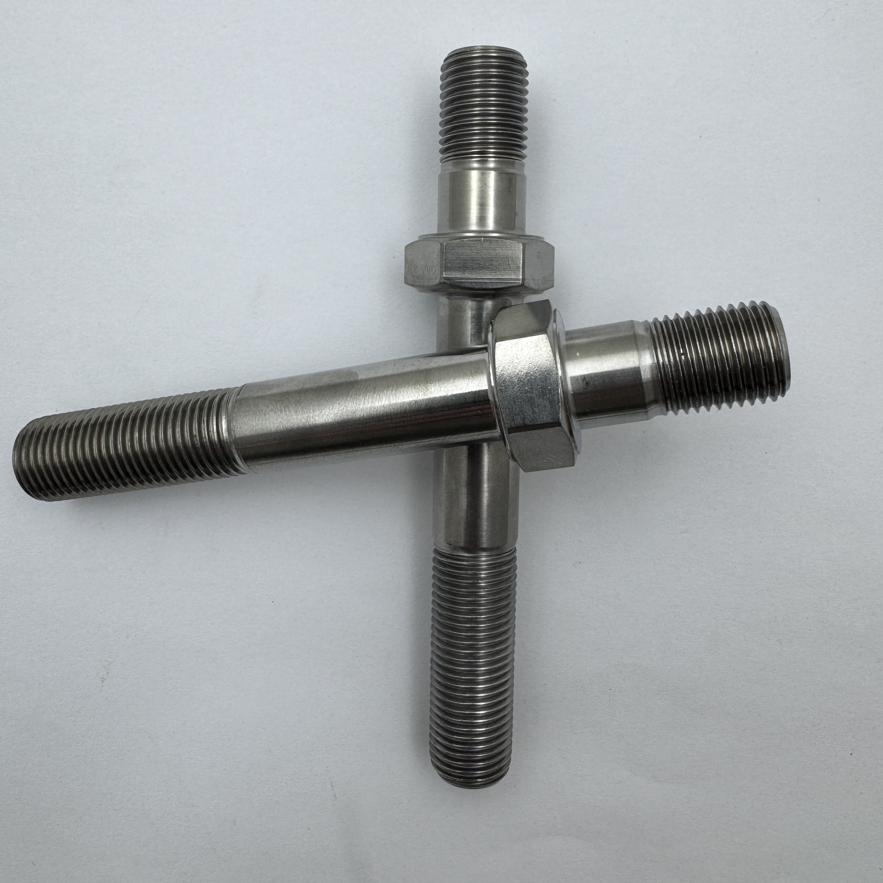 DIN Standard Titanium One Nut Stud 4.10" Shock Mount Stud Bolt 1/2 -20 Maxim Winters TI Bolt for Construction Machinery