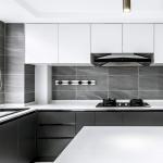 Kitchen Customize High Goss Red Furniture Lacquer Kitchen Cabinet RTA Kitchen