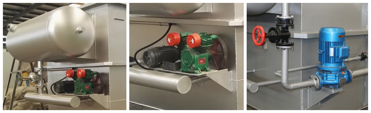 Blue BOD/COD Separation Pretreatment Dissolving Air Float Machine for Domestic Sewage